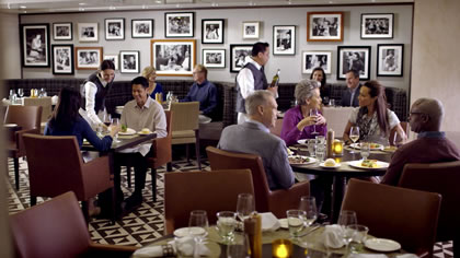 Dining at Manfredi&rsquo;s